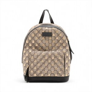 Gucci GG Supreme Backpack Beige